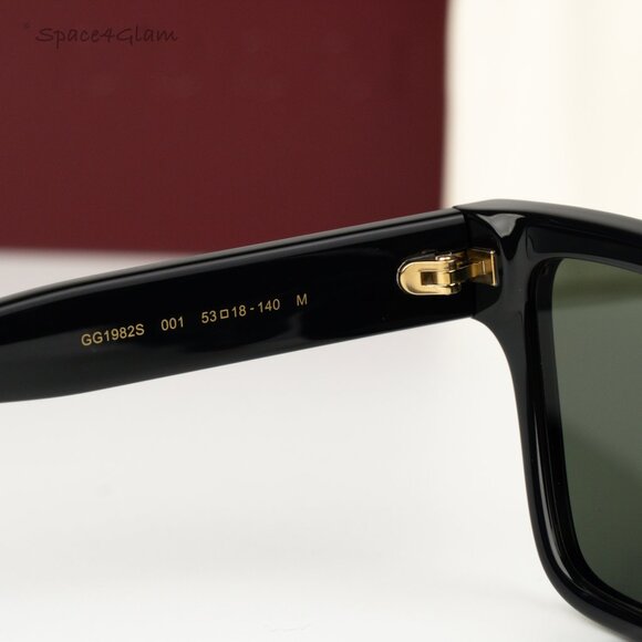 Gucci Women Sunglasses Black Grey Cat Eye GG1982S 001 NEW AUTHENTIC main image 7